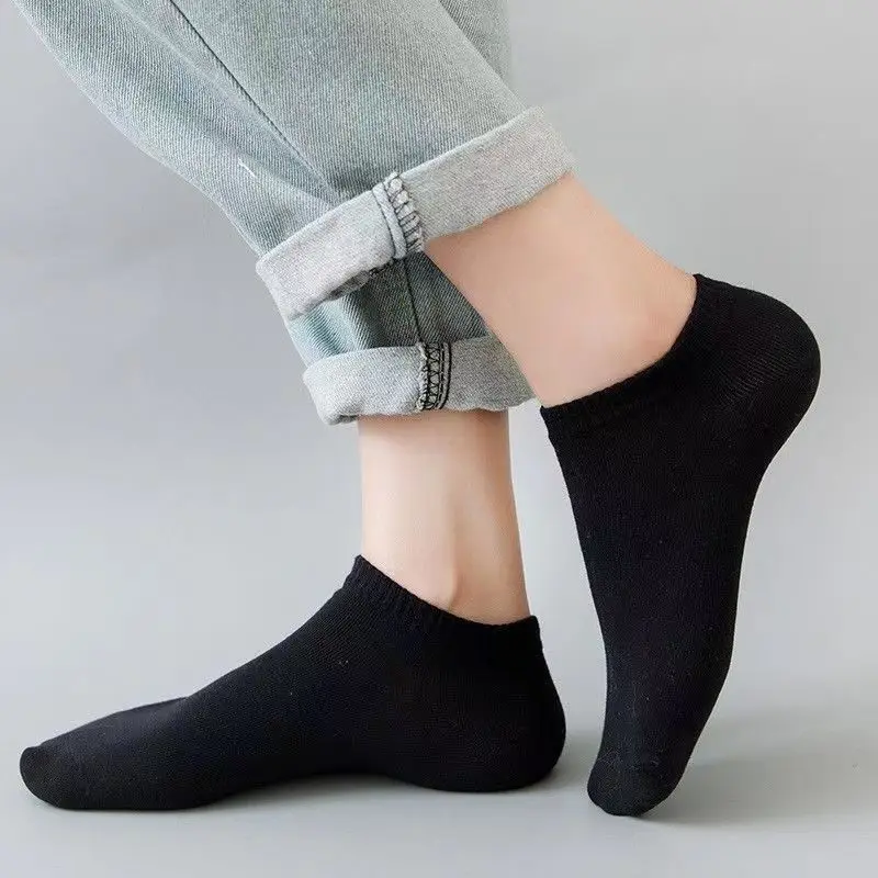 5 Pairs Unisex Casual Plain Co - đánh giá và giá No Show Sock Women