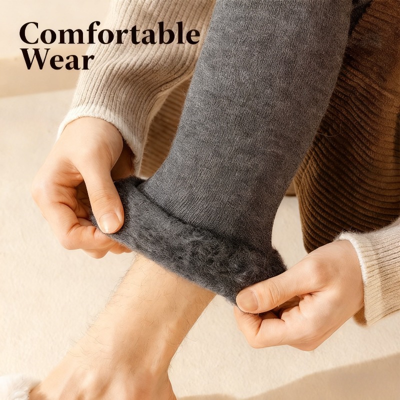Ultra Warm Men's Cashmere Leg  - đánh giá và giá Thermal Sock Winter
