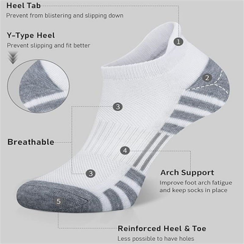 Cushioned Breathable Ankle Ath - đánh giá và giá Athletic Sock Cushion