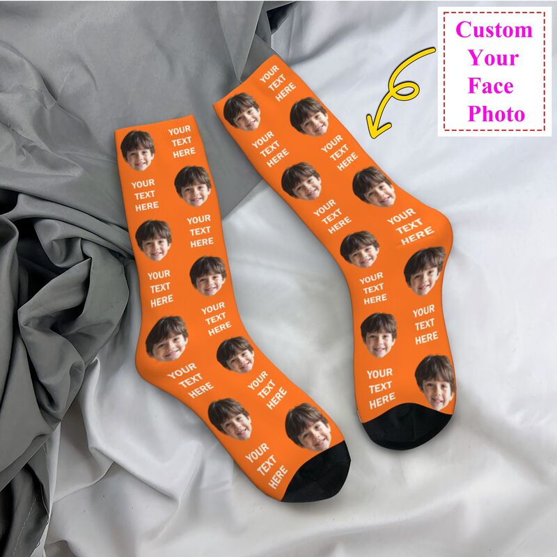 Personalized Photo Text Custom - đánh giá và giá Dress Sock Men