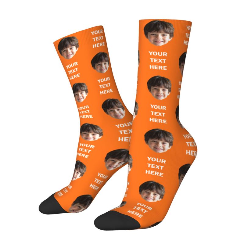 Personalized Photo Text Custom - đánh giá và giá Dress Sock Men
