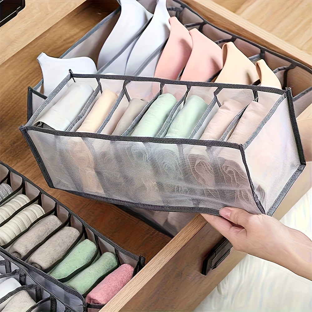 7 Grids Underwear Drawer Organ - đánh giá và giá Sock Organizer Tray