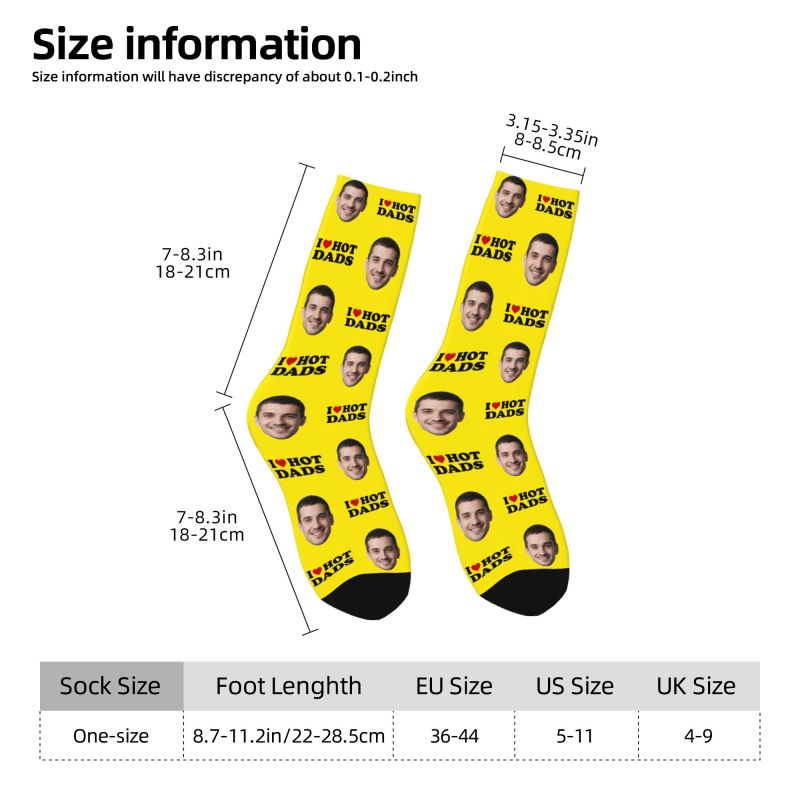 I Love Hot Dads Custom Dress S - đánh giá và giá Dress Sock Men