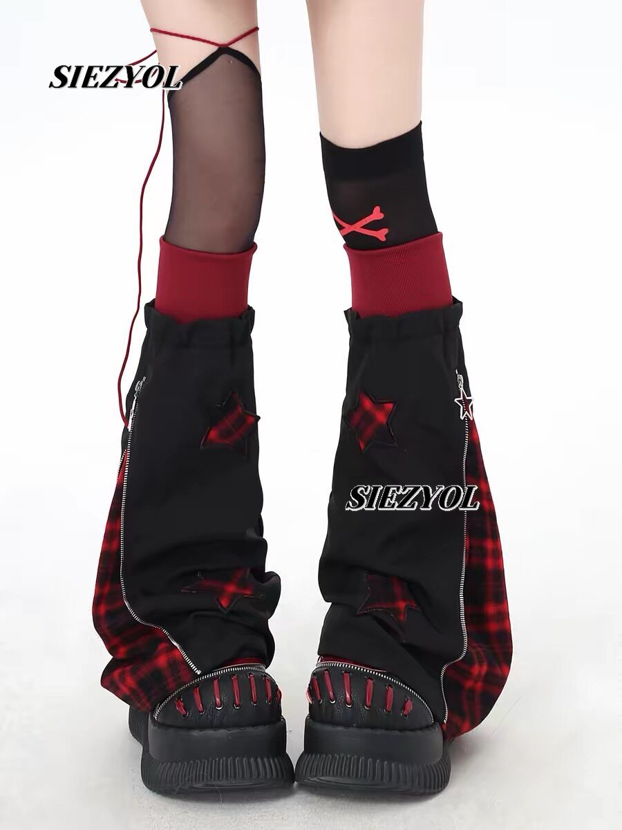 Original Plaid Leg Warmers 202 - đánh giá và giá Boot Sock Slouchy
