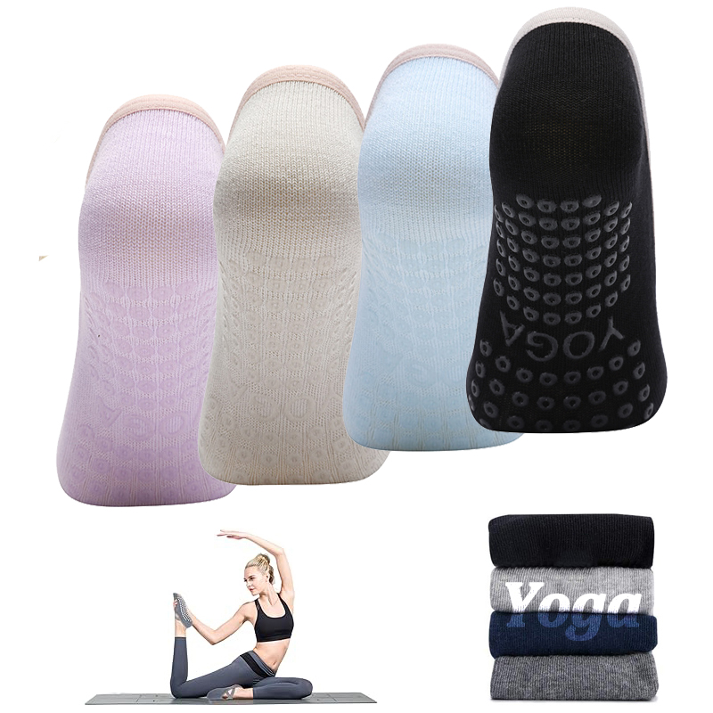 Ladies Non-Slip Pilates Socks  - đánh giá và giá Grip Sock Yoga