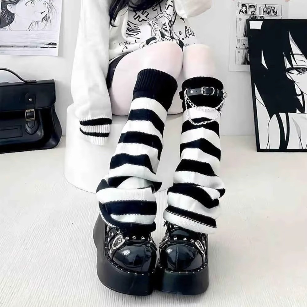 Japanese Style Harajuku Knit L - đánh giá và giá Boot Sock Slouchy