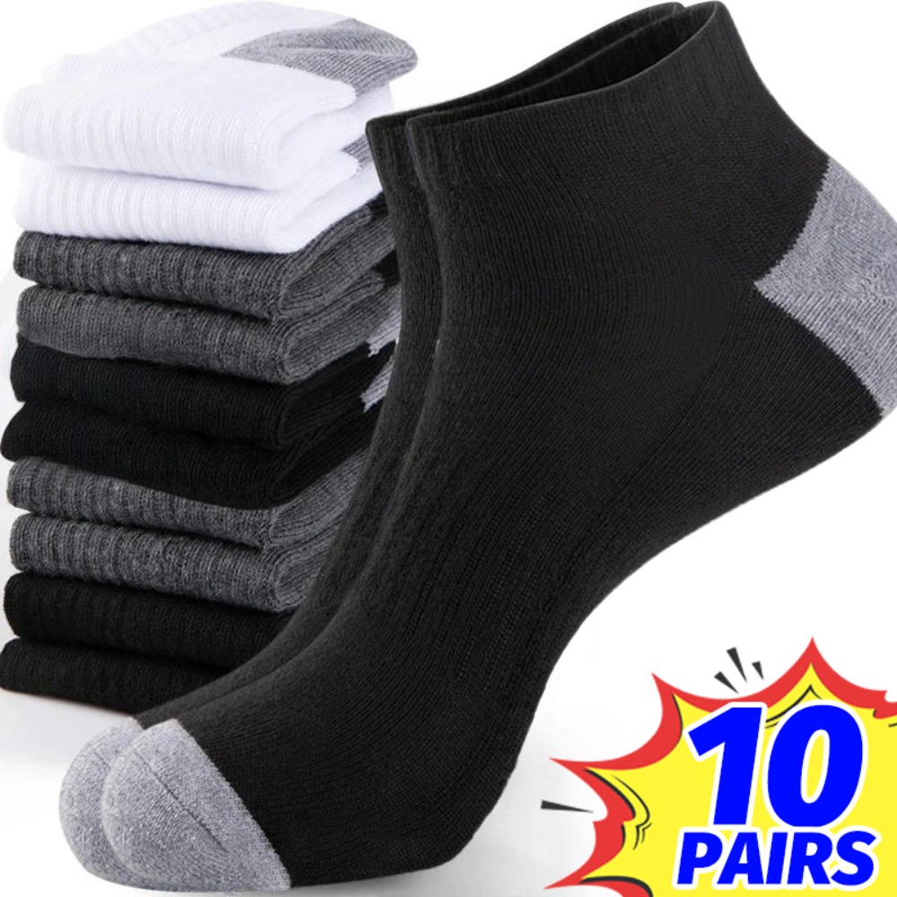 1-10Pairs Breathable Mens Summ - đánh giá và giá Ankle Sock Low Cut