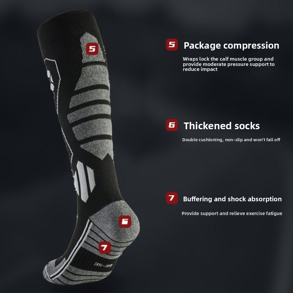 New Thickened Ski Socks Breath - đánh giá và giá Thermal Sock Winter