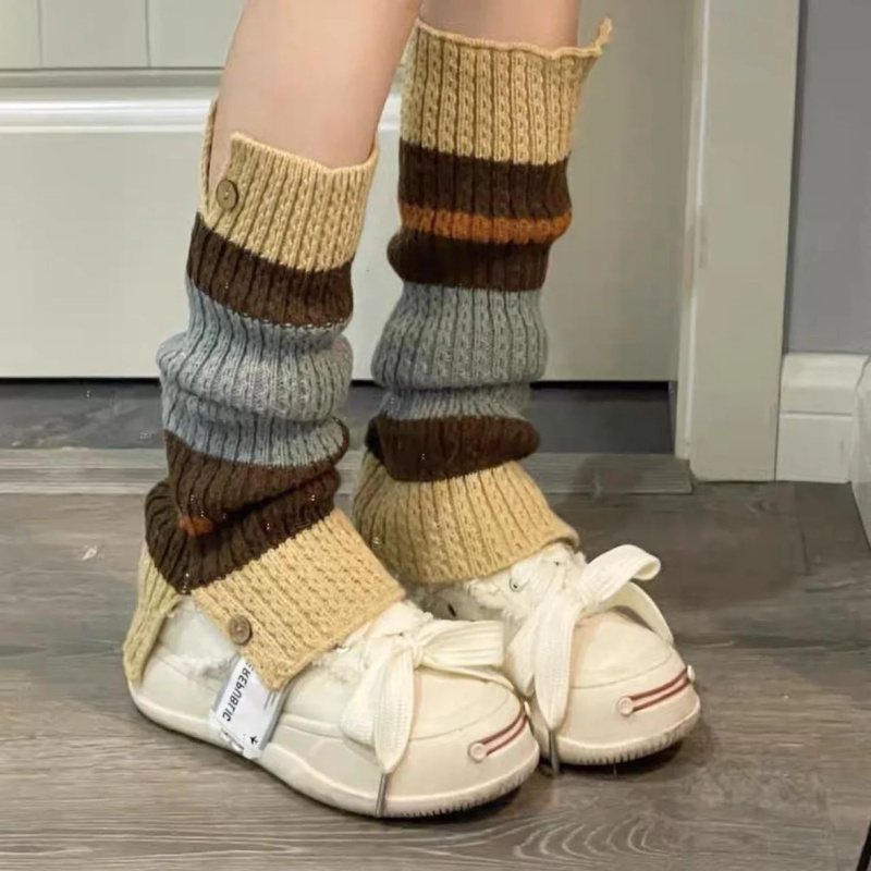 New ​Y2K Knitted Leg Warmers V - đánh giá và giá Boot Sock Slouchy