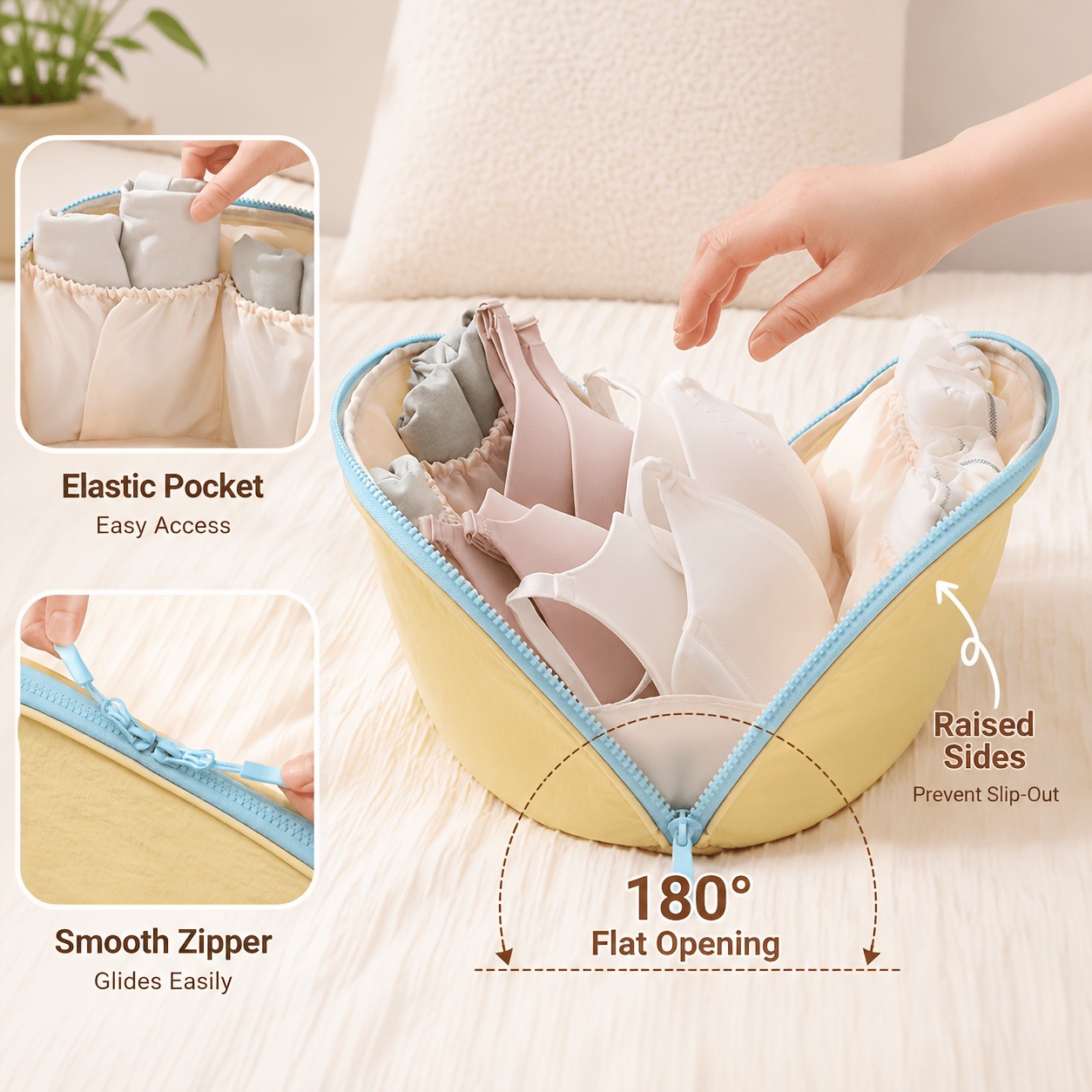 Three-in-one cup-shaped bra st - đánh giá và giá Sock Organizer Tray