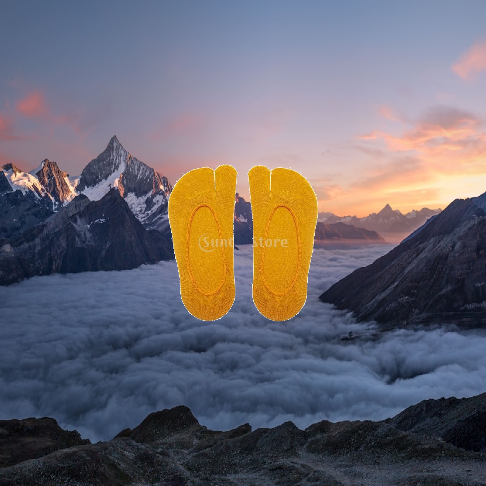 Cotton Women Toe Socks Two Toe - đánh giá và giá Invisibility Sock Loafer