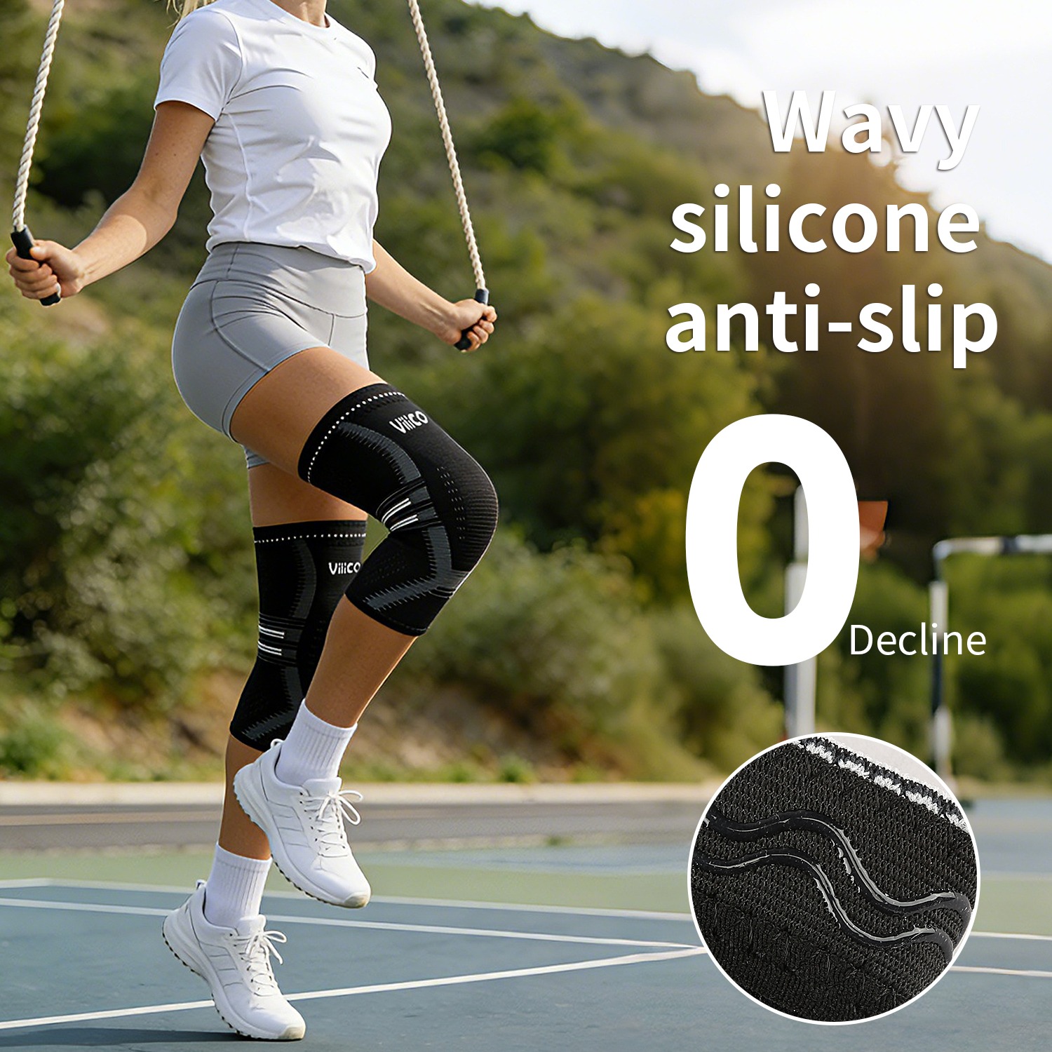 1PCS Knee Brace for Women & Me - đánh giá và giá Compression Sleeve Calf