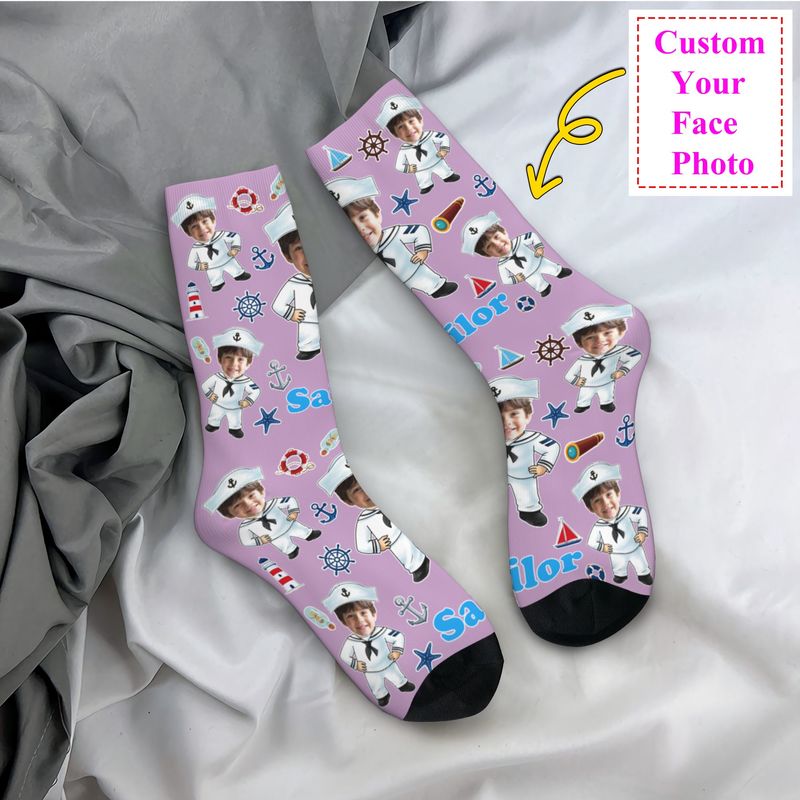 Funny Sailor Nautical Captain  - đánh giá và giá Dress Sock Men