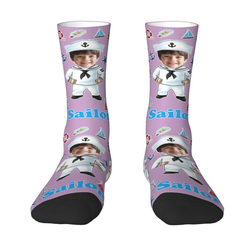 Funny Sailor Nautical Captain  - đánh giá và giá Dress Sock Men