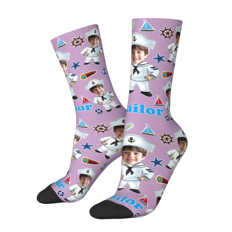 Funny Sailor Nautical Captain  - đánh giá và giá Dress Sock Men