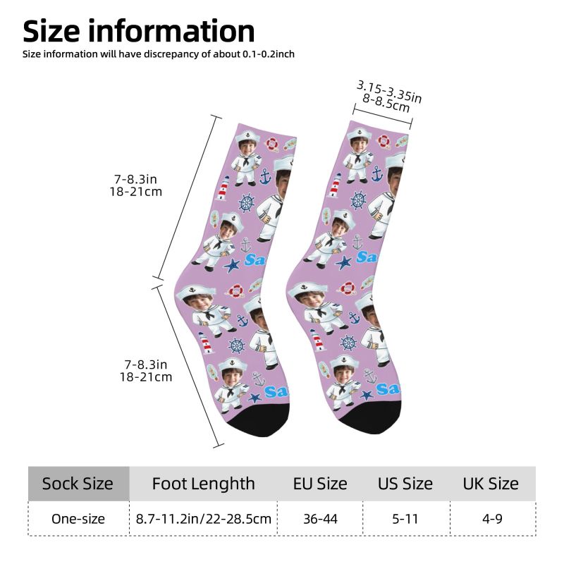 Funny Sailor Nautical Captain  - đánh giá và giá Dress Sock Men