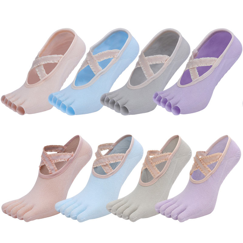 Five Finger Yoga Socks Lace Cr - đánh giá và giá Grip Sock Yoga