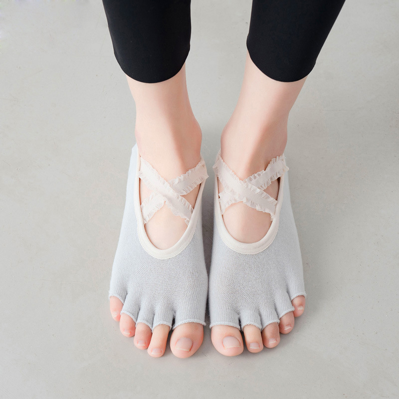 Five Finger Yoga Socks Lace Cr - đánh giá và giá Grip Sock Yoga